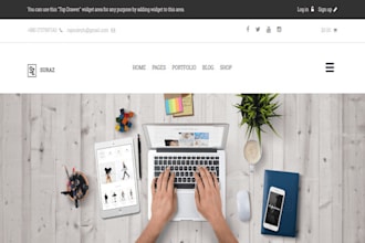 bootstrap responsive website with CSS less