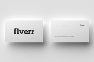 design best and professional business card