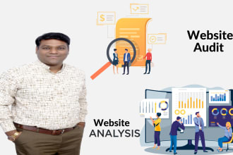 do website SEO optimization analysis with an audit report