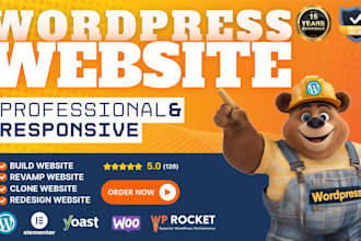 install wordpress, design, redesign website using premium theme