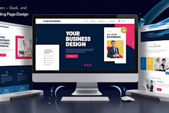 design a high converting landing page for your business