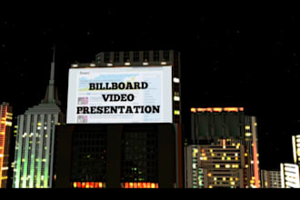 edit this CITY billboards intro animation