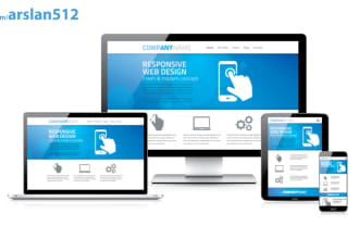 create wordpress website and static web ui ux design