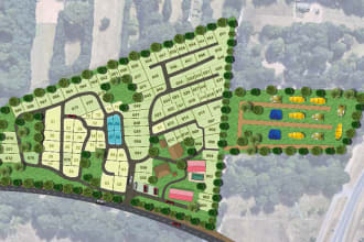 do the architectural site plan and layout drawings