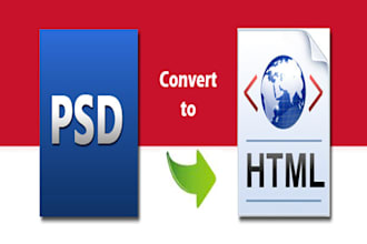 convert psd to html or bootstrap