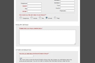 give you a full featured and fully customizable submission to email contact form for your website