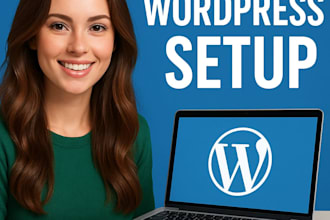 setup your  website using wordpress with free themes