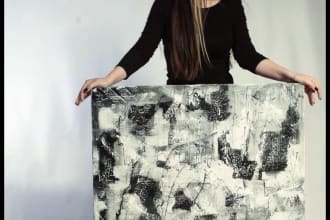 deliver an original oil painting file to print
