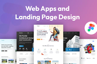 design landing pages and web apps with UX focus to boost conversions