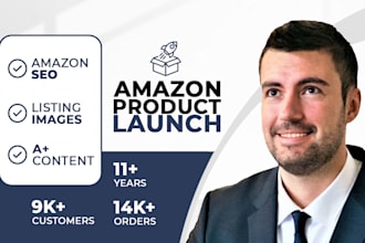do amazon listing optimization, product images design, a plus content