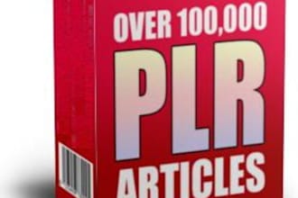 give you 120,000 plr articles in 169 profitable niches with awsome bonuses