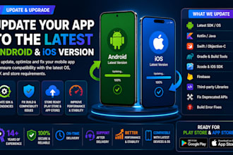 update your android and ios app to the latest sdk version