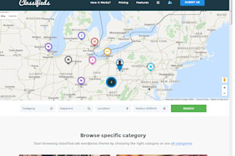 do user login, online location google map based website
