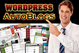 create a niche, SEO optimized Wordpress Autoblog