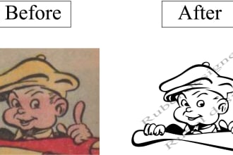 image to vector at