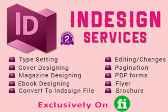 do adobe indesign services for you