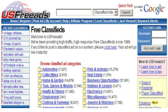 post Your Classified Ad to USFreeads