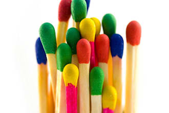 create a very funny entertaining video animation revealing your message using magic matches