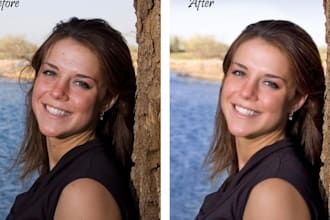 edit or enhance 2 pictures