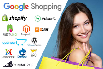 set up google shopping including merchant centre feed