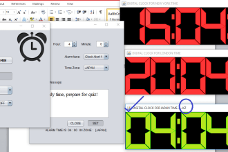 provide customized projects in javascript, java and python