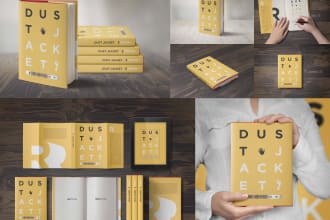 create 3d book mock up in 20 different styles