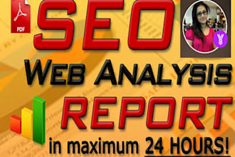 create a full Seo Report for your website