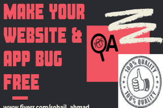 test apps,websites, software and report bugs
