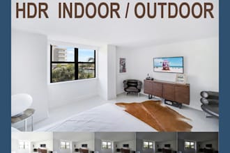 do real estate hdr photo editing