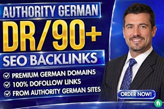 make premium 25 dofollow german backlinks for local seo