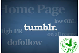 uncover the new and unique 10 Home Page Dofollow PR3 to PR1 Tumblr Backlinks Service Panda and Penguin Safe