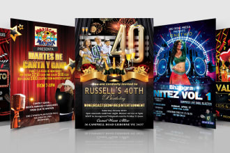 do motion flyer, food, nightclub, new year eve, dj, club, party, event flyer