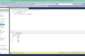 any database development, sql, ms sql server