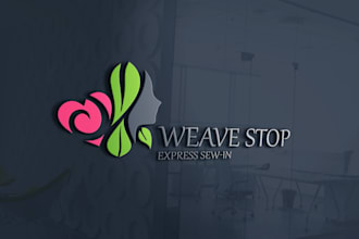 design beauty and ladies saloon logo