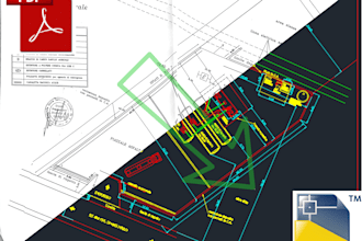 converting  pdf file to dwg file