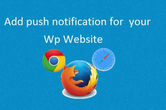 add push notification for your wp website