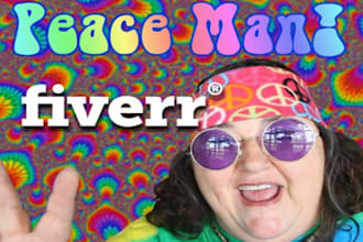video myself as a hippie