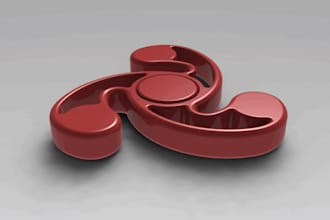 create high quality 3d model stl file for 3d printer