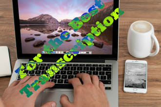 accurately transcribe 30 minutes of audio or video