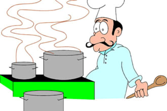 cook your 4 recipe and click the images