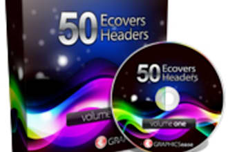 give you 50 amazing ebook covers and headers in PSD format