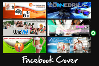 create a stylish facebook cover image