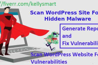 scan and fix your hacked wordpress website