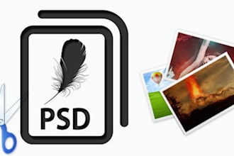 slice your psd files into png