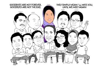 draw your caricatures or cartoon