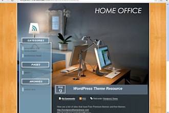 setup wordpress site for you with plugin needed