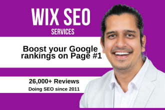 perform monthly wix SEO