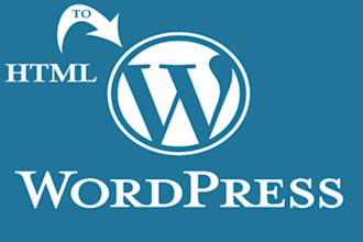 convert HTML to wordpress