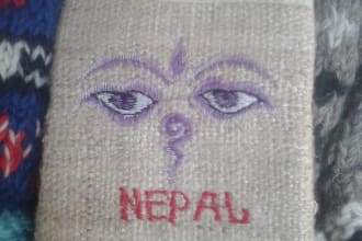send you pure hemp purse from nepal