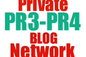 boost your rankings placing 5 articles with contextual live links on my high authority PR3 to PR4 private blog network